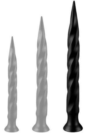 Long Tail Dildo Black 55 cm - Īpaši garš anālais dildo 1