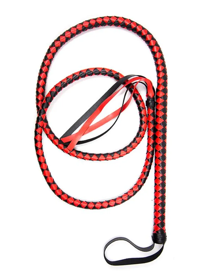 Long Whip Black & Red 210 cm - Pātaga 1 [full]