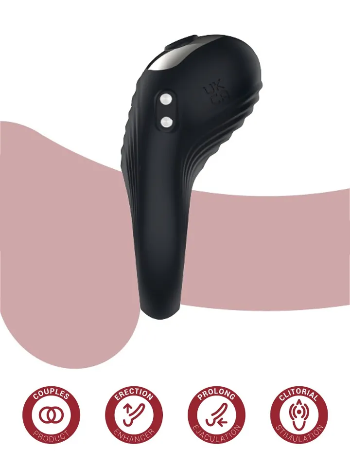 Loop Rechargeable Vibrating Cock Ring - Vibrējošs gaiļa gredzens 1 [full]