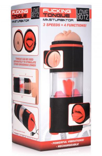Love Botz Flicking Tongue Masturbator - Automātiskais masturbators 3