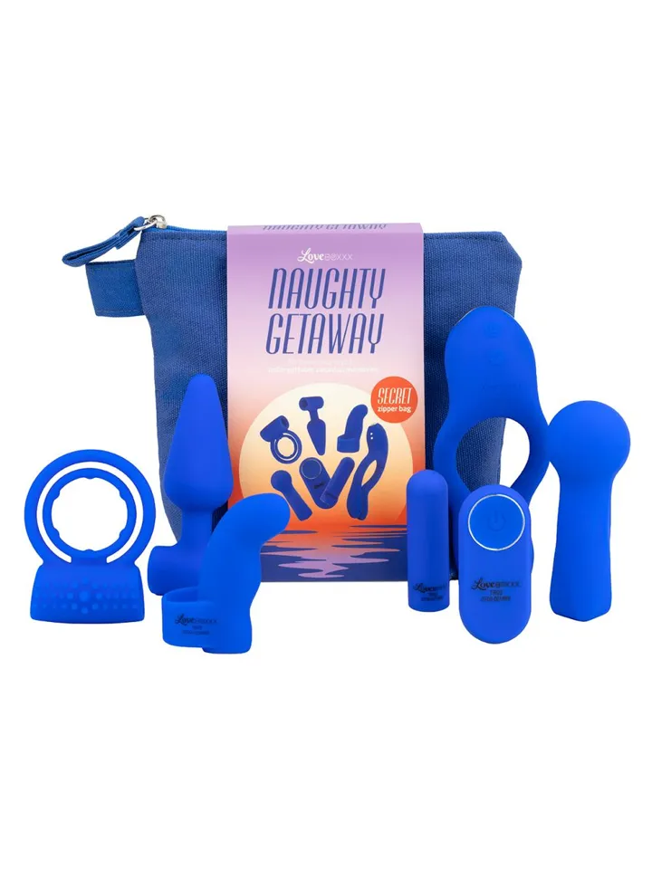 LoveBoxxx Naughty Getaway Travelbag - Pāru seksa rotaļlietu komplekts 1 [full]