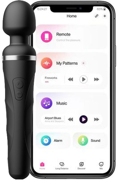 Lovense Domi 2 - Burvju nūjiņa / masāžas zizlis 1