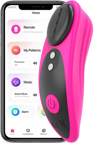 Lovense Ferri Remote Controlled Panty Vibrator - Vibrējošas biksītes 1