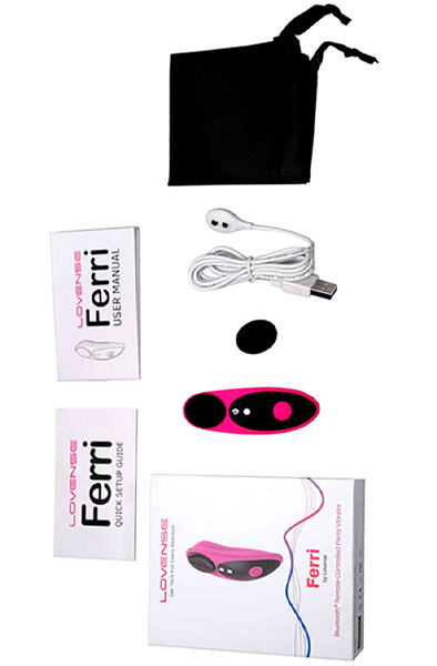 Lovense Ferri Remote Controlled Panty Vibrator - Vibrējošas biksītes 4