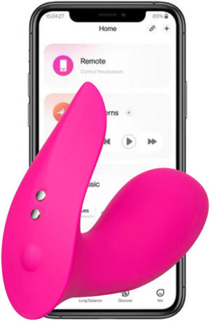 Lovense Flexer G-Spot & Clit Panty Vibrator - Tālvadības vibrators 1