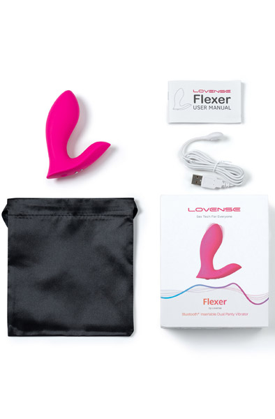 Lovense Flexer G-Spot & Clit Panty Vibrator - Lietotnes kontrolēts vibrators 4