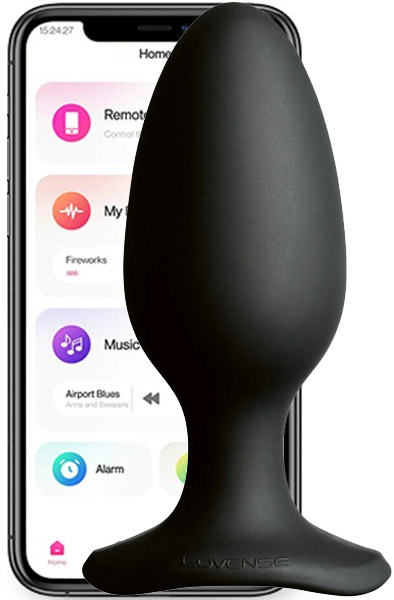 Lovense Hush 2 Large 57mm - Anālais spraudnis ar tālvadību 1