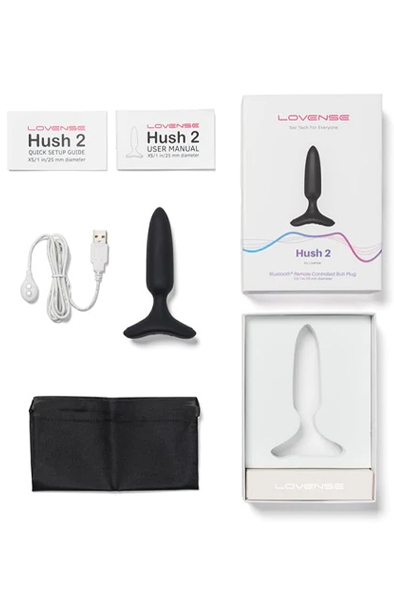 Lovense Hush 2 XS 25mm - Anālais vibrators ar tālvadību 4