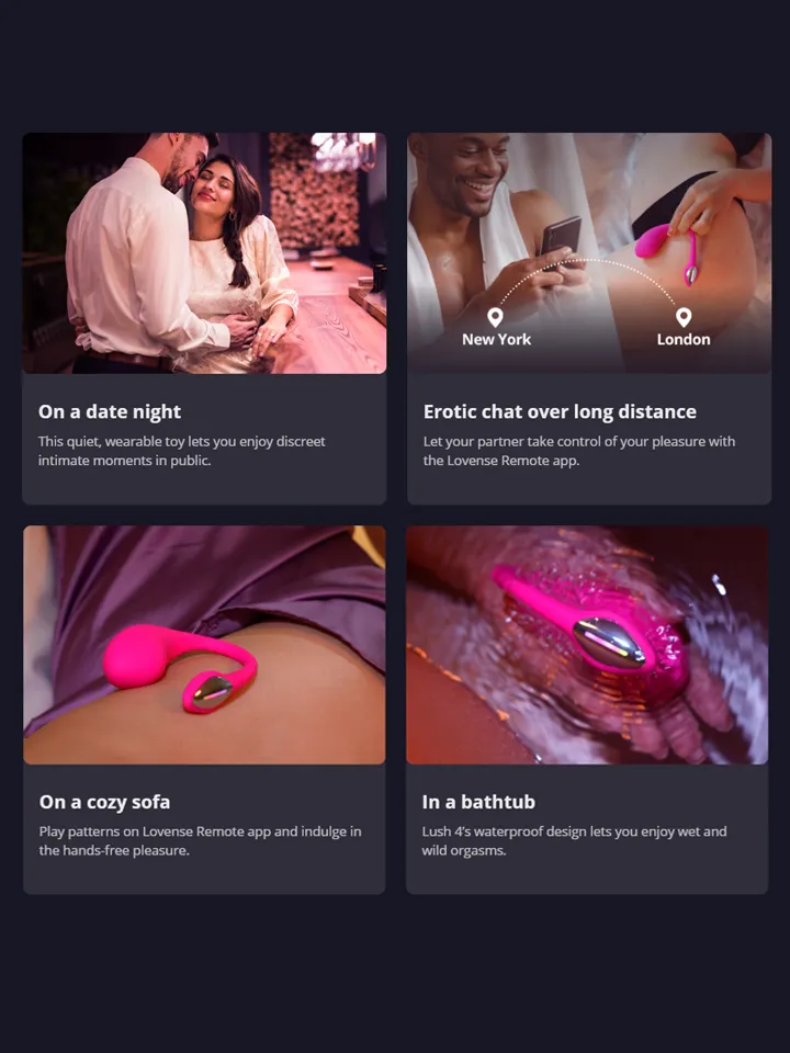 Lovense Lush 4 - Lietotnes kontrolēts vibrators 2 [full]