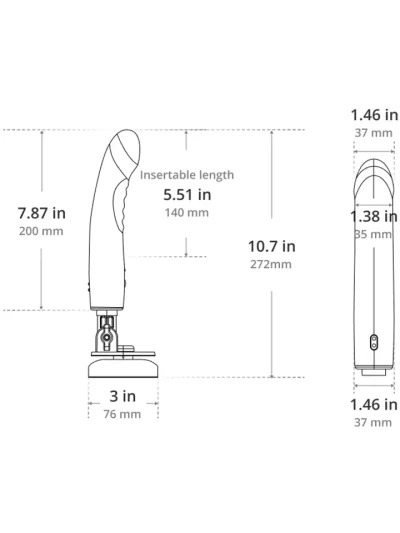 Lovense Mission 2 - Lietotnes kontrolēts vibrators 8