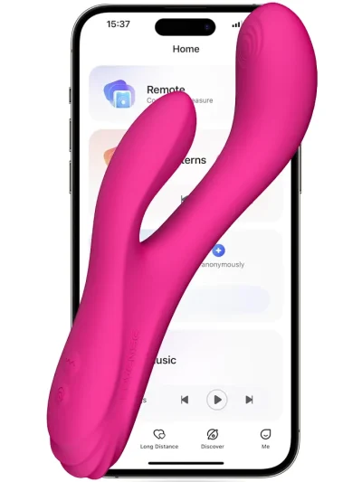 Lovense Osci 3 Heating Rabbit - Lietotņu kontrolēts trušu vibrators 1