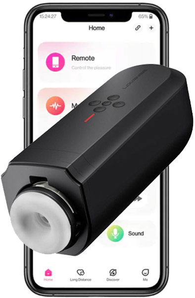 Lovense Solace Thrusting Masturbator - Automātiskais masturbators 1