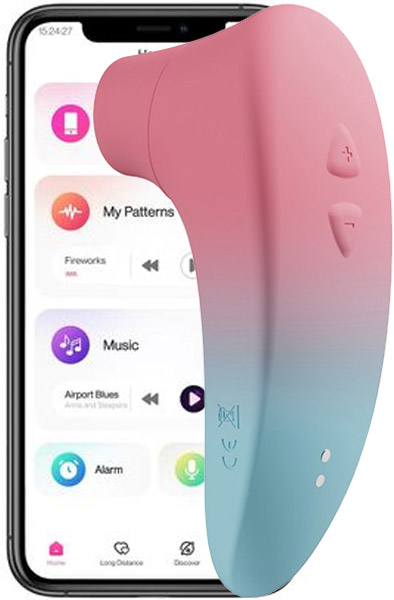 Lovense Tenera 2 PulseSense Clitoris Sucker - Gaisa spiediena vibrators 1