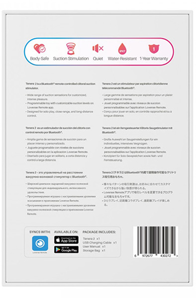 Lovense Tenera 2 PulseSense Clitoris Sucker - Gaisa spiediena vibrators 5