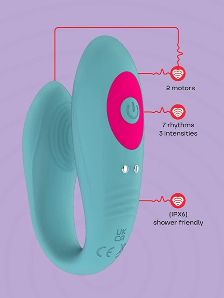 Lover's Vibe Couples Vibrator - Pāru vibrators 2 [full]