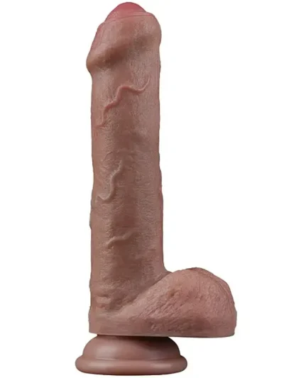 Lovetoy Dual-Layered Silicone Cock 20,5 cm - Dzīvīgs dildo 1