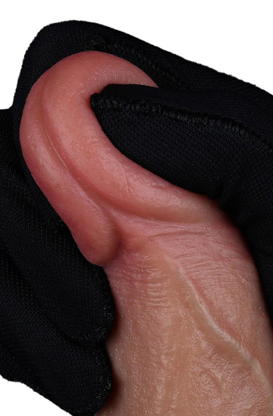 Lovetoy Dual Layered Silicone Dildo 18,5 cm - Dzīvīgs dildo 7