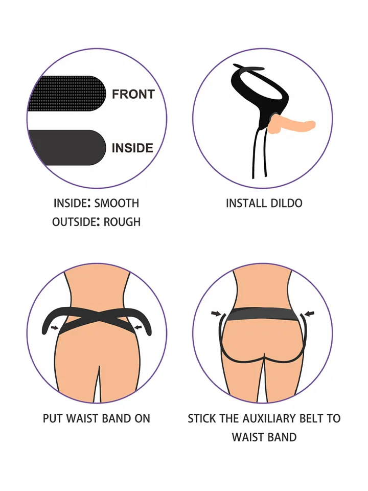 Lovetoy Easy Strapon Set 20 cm - Siksna ar siksnām 2 [full]