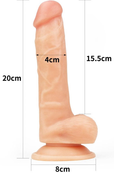 Lovetoy Easy Strapon Set 20 cm - Siksna ar siksnām 4