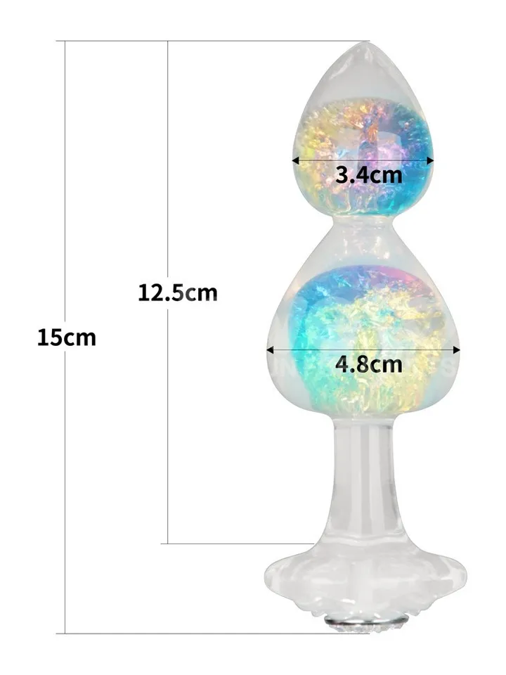 Lovetoy Gemoria Silicone Butt Plug - Anālais spraudnis 2 [full]