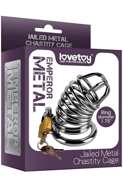Lovetoy Metal Chastity Cage - Šķīstības būris 2