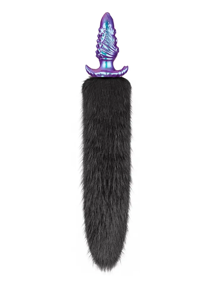 Lovetoy MystiTail Anal Plug With Tail 12 cm - Dzīvnieka astes anālais spraudnis 1 [full]