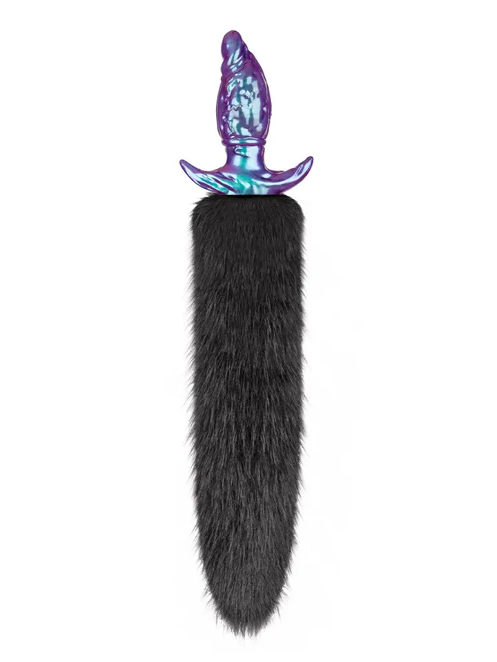 Lovetoy MystiTail Anal Plug With Tail 14 cm - Dzīvnieka astes anālais spraudnis 1 [full]