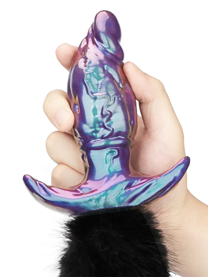 Lovetoy MystiTail Anal Plug With Tail 14 cm - Dzīvnieka astes anālais spraudnis 2 [full]
