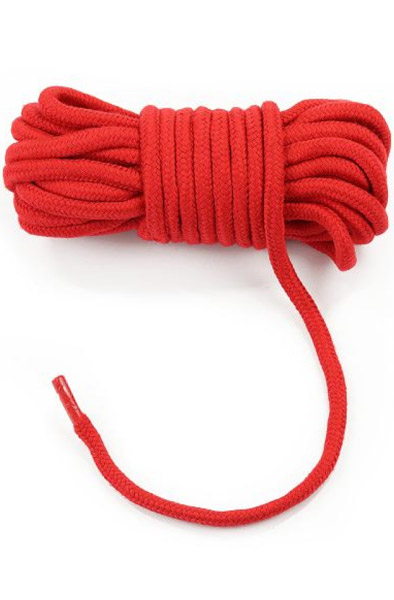 Lovetoy Red Bondage Rope 10m - BDSM pārstāvis 3