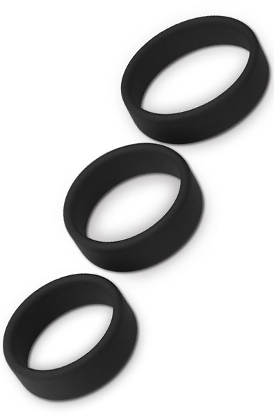Lovetoy Soft Silicone Pro Rings - Gaiļa gredzenu komplekts 1