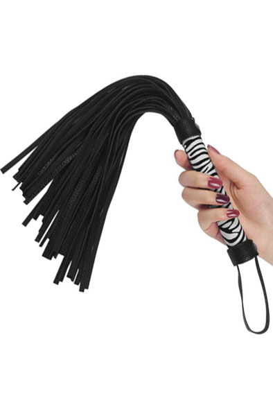 Lovetoy Whip Me Baby Leather Whip - Floggers 2