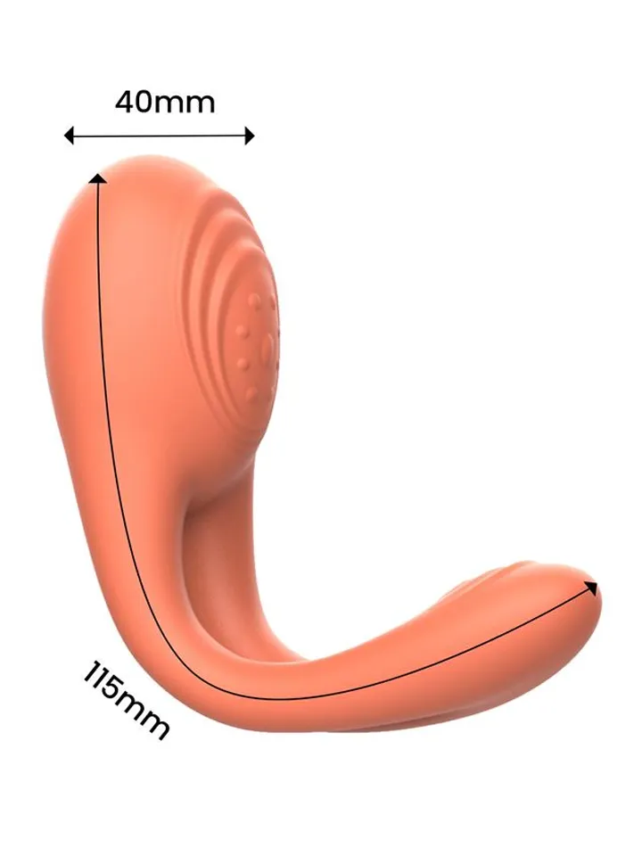 Lovit Vibrating Couple Toy Flexible With Remote - Pāru vibrators 3 [full]