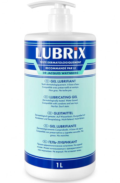 Lubrix Lubricating Gel 1000 ml - Dūres/tūpļa smērviela 1
