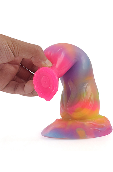 Lupkal Glow-in-The-Dark Dildo 20,5 cm - Dragon dildo 6