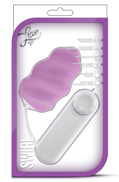 Luxe Swirl Bullet With Silicone Sleeve - Klitora vibrators 2