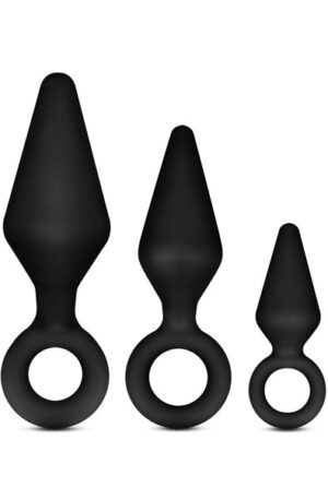 Luxe Wearable Night Rimmer Kit Black - Anālā spraudņa komplekts 1