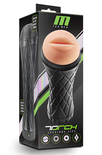 M For Men The Torch Luscious Lips Vanilla - Mutes masturbators 2