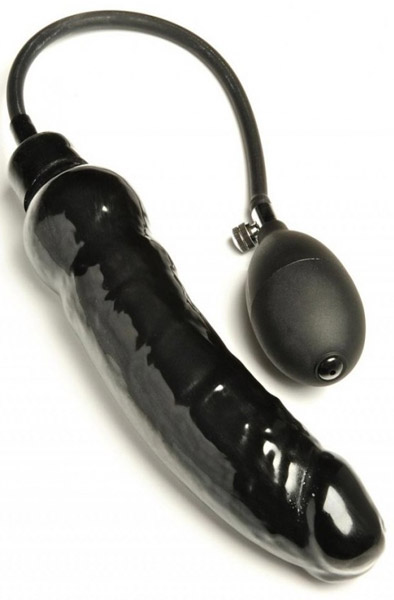 M&K Large Inflatable Dildo 20cm - Piepūšamais dildo 1