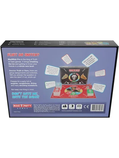 MadWish Pro Party Drinking Board Game - Partijas spēle 6