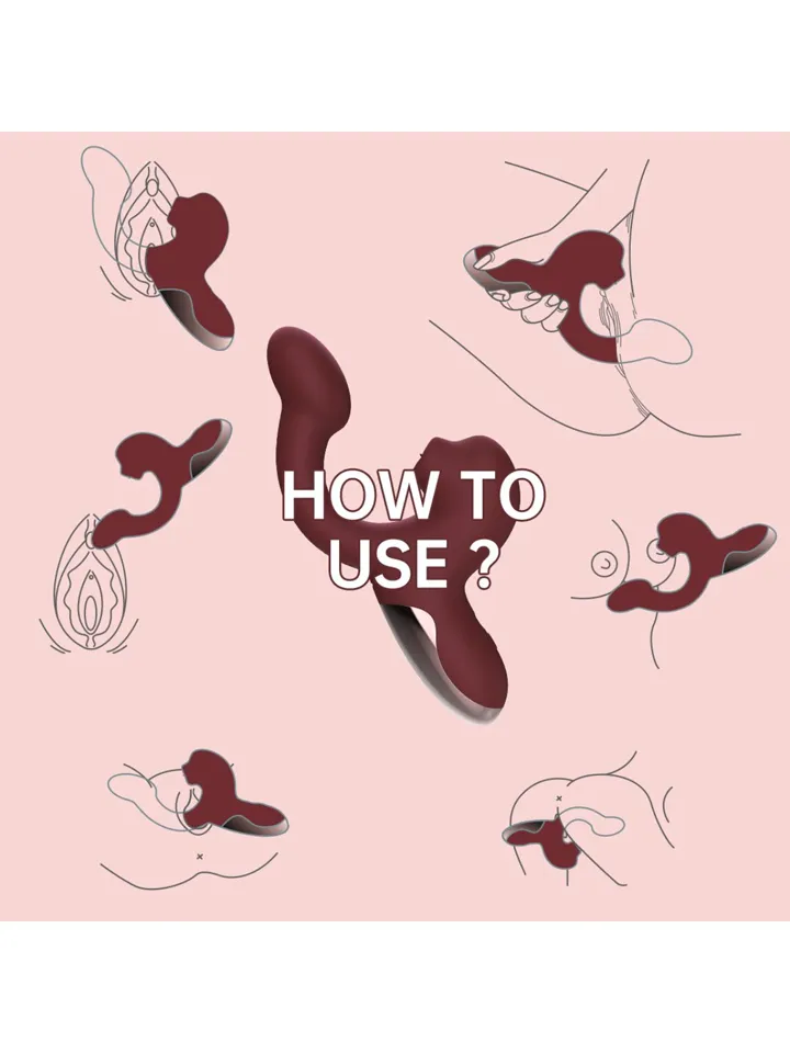 Magic Ponder Vibrator With Lick & G-Spot Function - Lietotnes kontrolēts vibrators 4 [full]