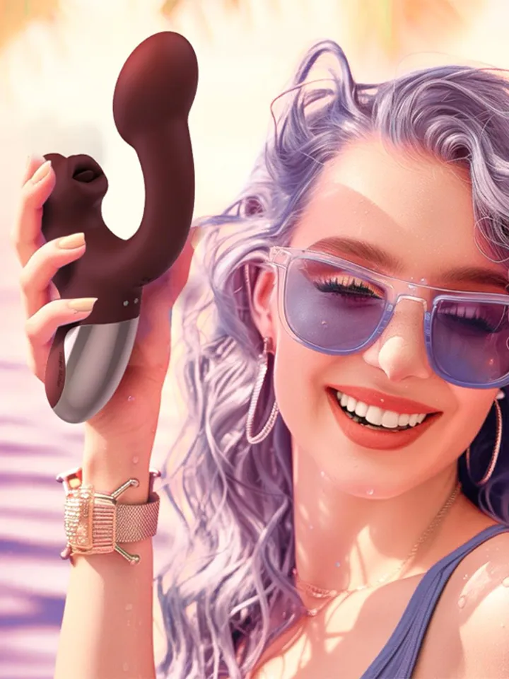 Magic Ponder Vibrator With Lick & G-Spot Function - Lietotnes kontrolēts vibrators 5 [full]