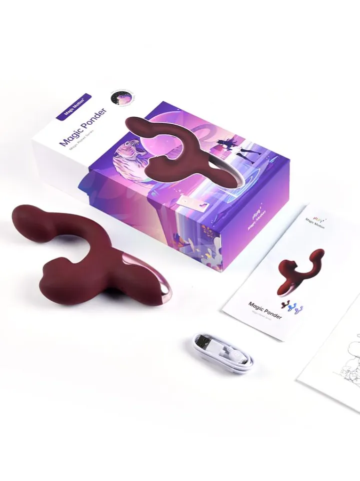 Magic Ponder Vibrator With Lick & G-Spot Function - Lietotnes kontrolēts vibrators 6 [full]