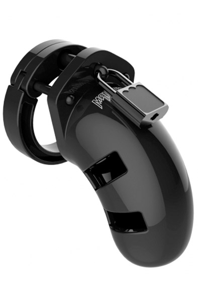 Mancage 01 Chastity Cock Cage Black - Šķīstības būris 1