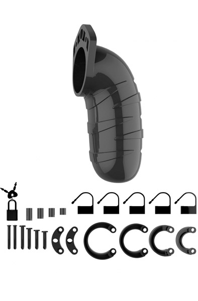 Mancage 05 Chastity Cock Cage Black - Šķīstības būris 2