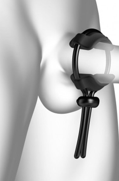 Marc Dorcel Fit Ring Adjustable Cockring - Gaiļa gredzens 2