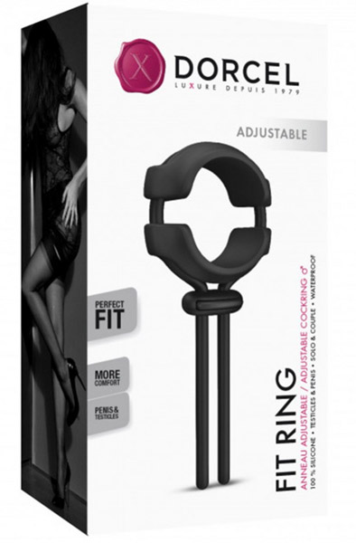 Marc Dorcel Fit Ring Adjustable Cockring - Gaiļa gredzens 4