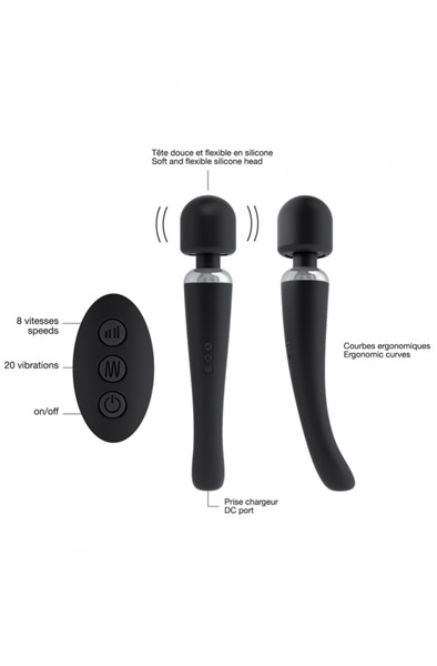 Marc Dorcel Megawand Rechargeable - Burvju nūjiņa / masāžas zizlis 3