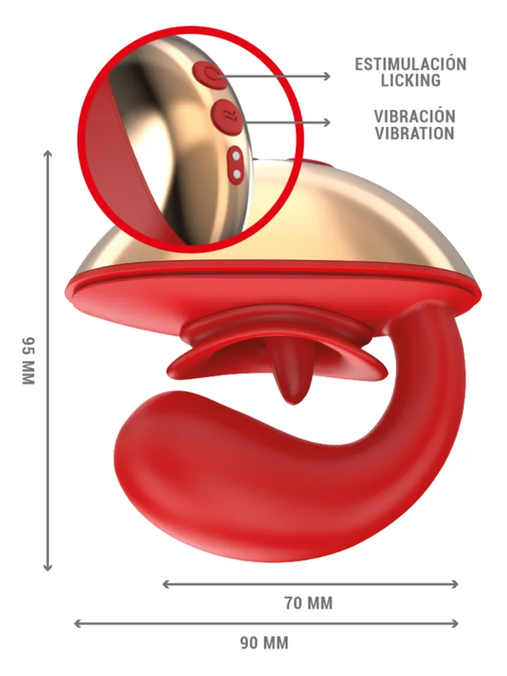 Mariah 10 Vibrations & Stimulator In U Shape - Vibrators 5 [full]