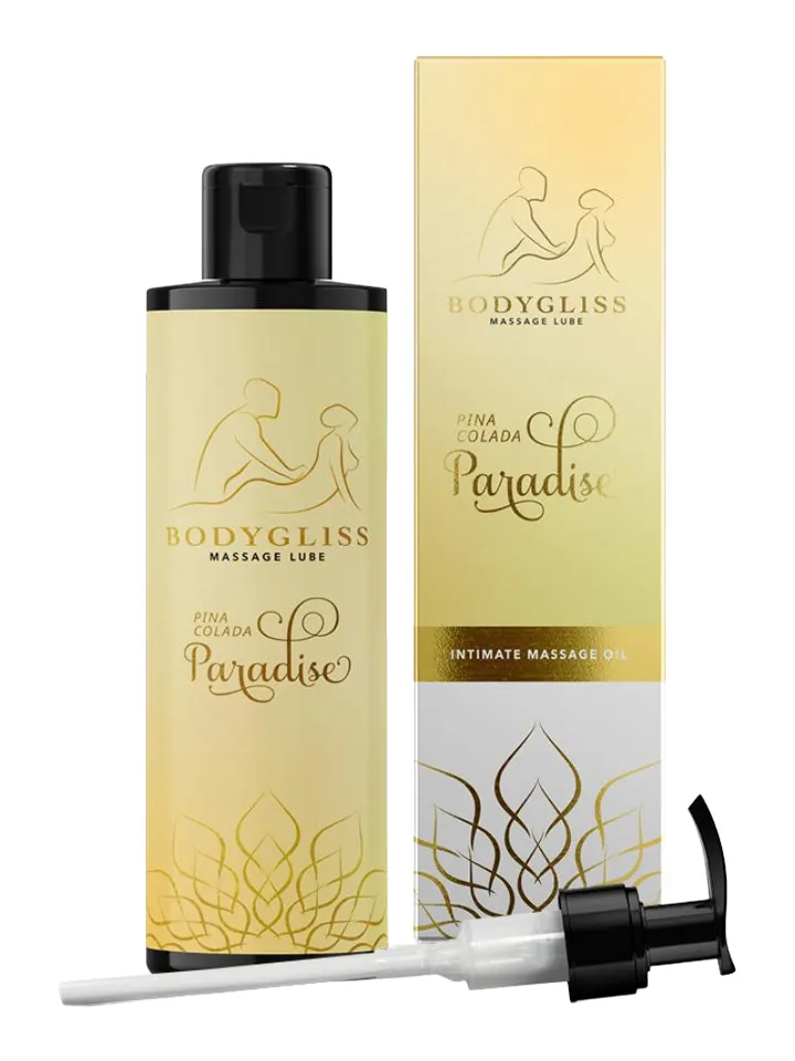 Massage Oil & Lubricant Pina Colada Paradise 150 ml - Masāžas eļļa 1 [full]