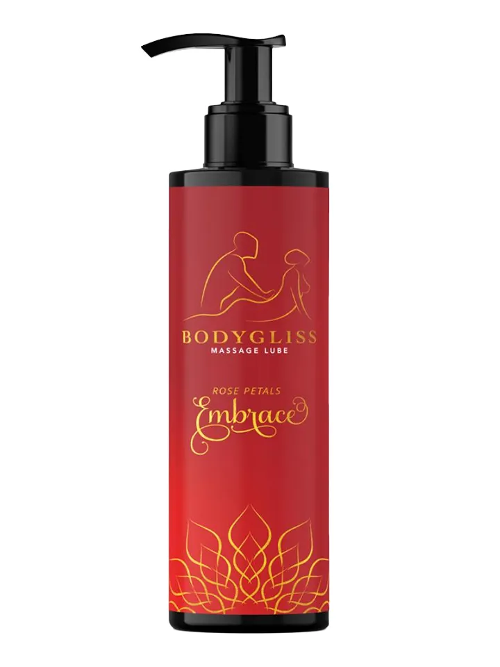 Massage Oil & Lubricant Rose Petals Embrace 150 ml - Masāžas eļļa 2 [full]